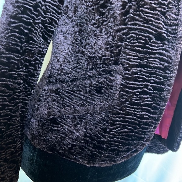 NANETTE LEPORE Brown Velvet Blazer Jacket Vintage Style - Picture 5 of 9